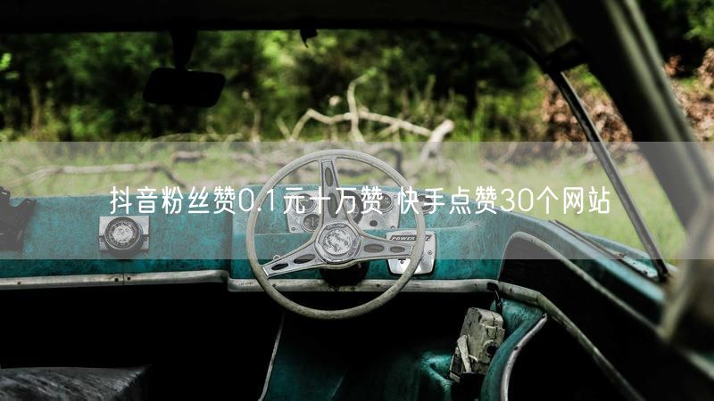抖音粉丝赞0.1元十万赞 快手点赞30个网站