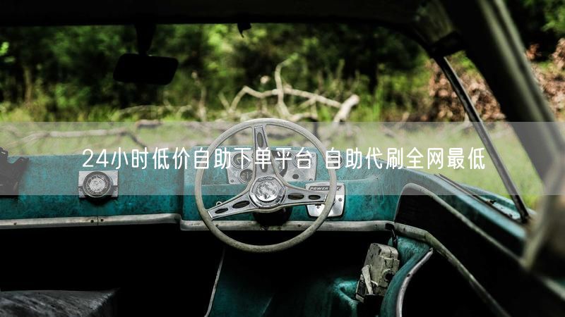 24小时低价自助下单平台 自助代刷全网最低