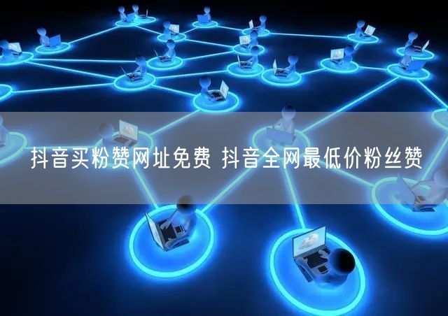 抖音买粉赞网址免费 抖音全网最低价粉丝赞