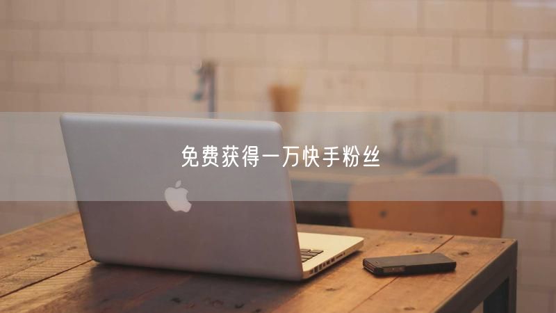 免费获得一万快手粉丝